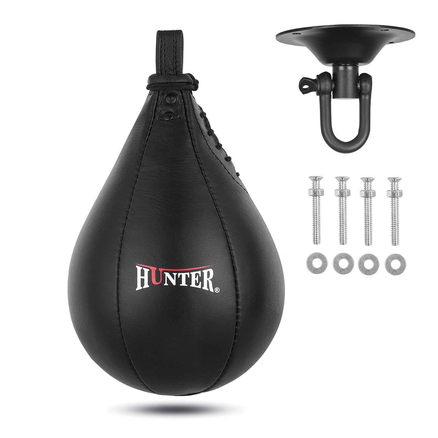 Hunter Bolsa de boxeo de cuero con giro colgante - MMA