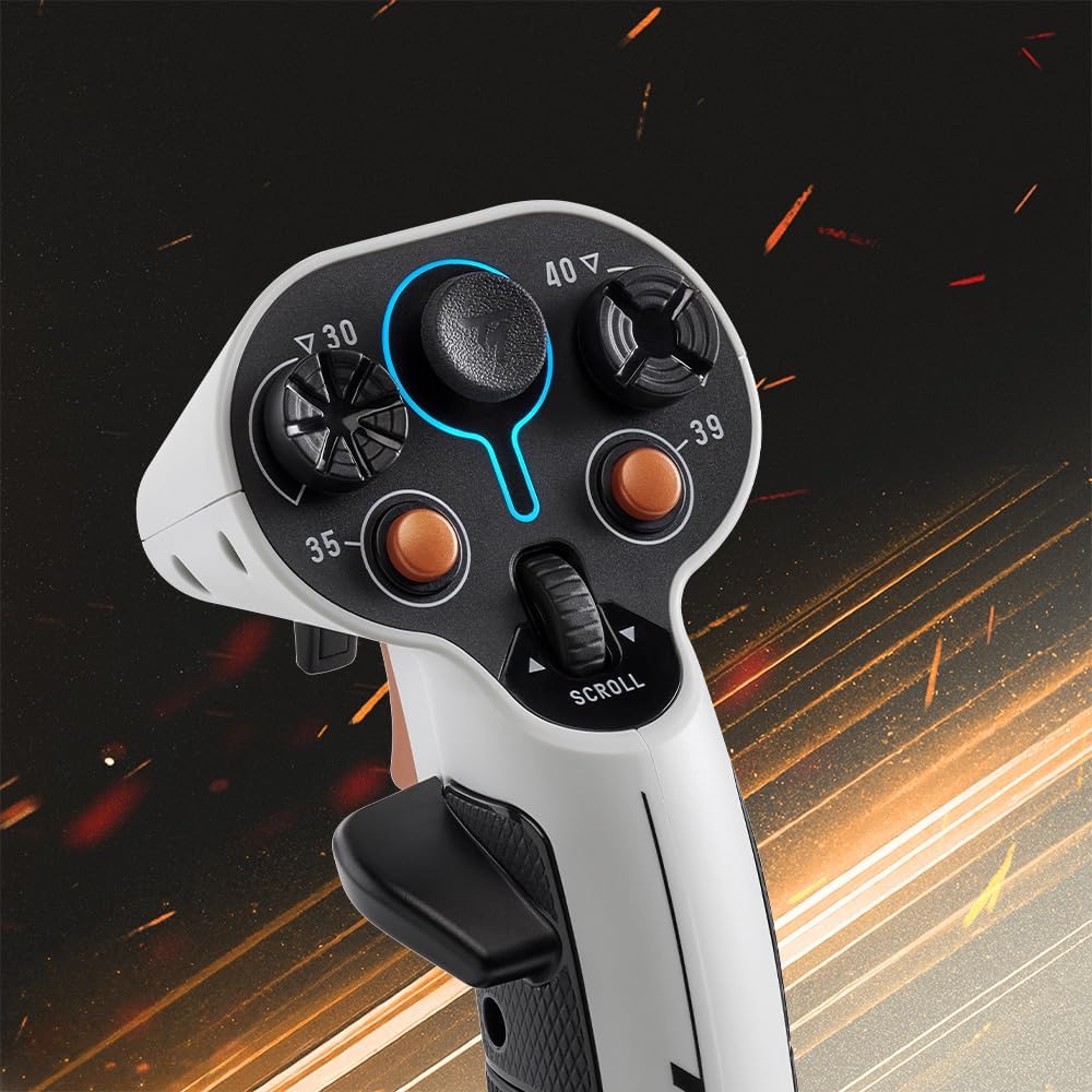Thrustmaster Sol-R 1 Flightstick スペースコンバットシム/フライトシミュレーター用ジョイスティック PC(Windows 10/11) 対応 - Sol-R Edition 2960920