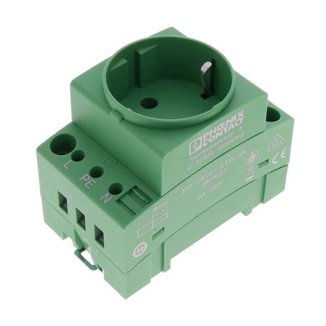 Phoenix Contact 804027 - CEE 7/4 (Schuko) Receptáculo, enchufes hembra - -