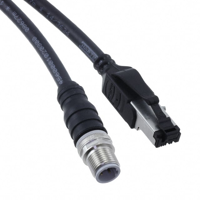 HARTING 9457005073 Han® Circular de 04 pos macho a RJ45, 8p4c 32.81' (10.00m)