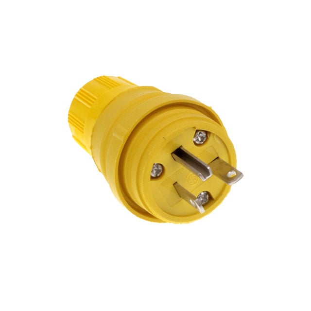 Molex 1301460040 Watertite 130146 NEMA 6-20P Clavija de conexión, hojas macho 20A 250VCA