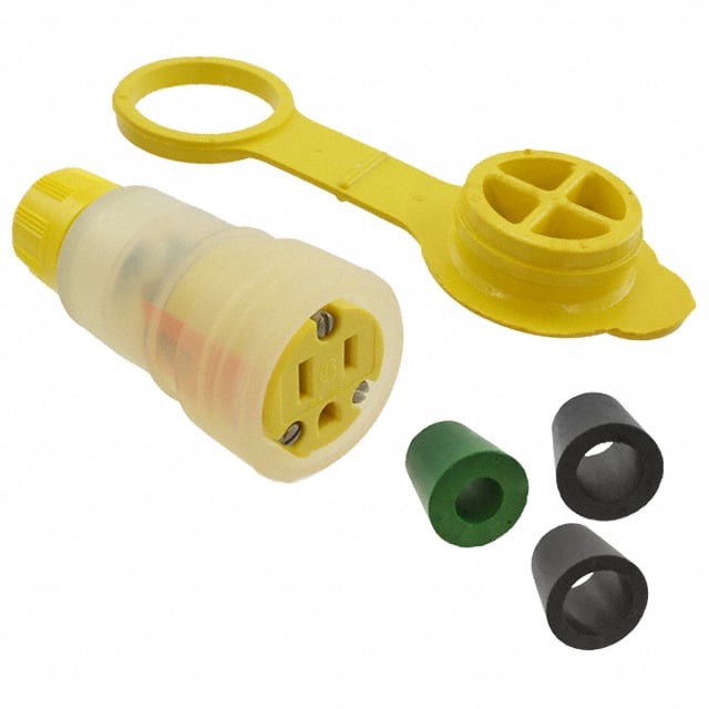 Molex 1301460063 Watertite 130146 NEMA 5-15R Receptáculo, enchufes hembra 15A 125VCA