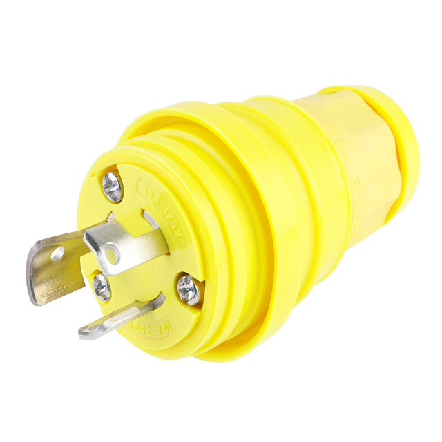 Molex 1301460078 Watertite 130146 NO NEMA (3P3W) Clavija de conexión, hojas macho 10/15A 125/250VCA