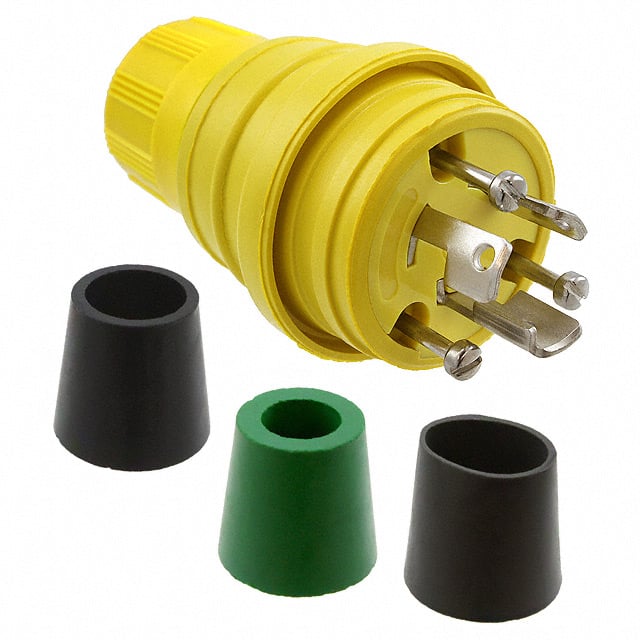 Molex 1301460082 Watertite 130146 NEMA L5-15P Clavija de conexión, hojas macho 15A 125VCA