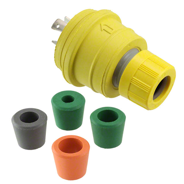Molex 1301470018 Watertite 130147 NEMA L5-20P Clavija de conexión, hojas macho 20A 125VCA
