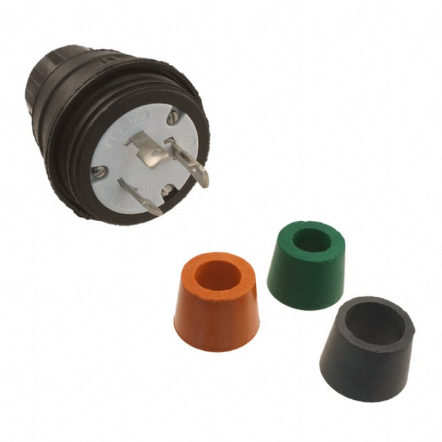 Molex 1301470073 Watertite 130147 NEMA L5-30P Clavija de conexión, hojas macho 30A 125VCA