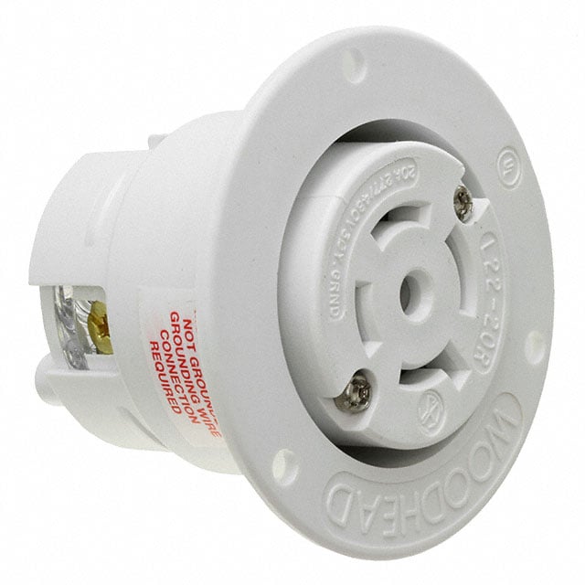 Molex 1301490046 Safeway 130149 NEMA L22-20R Receptáculo, enchufes hembra 20A 480VCA, 3 fase