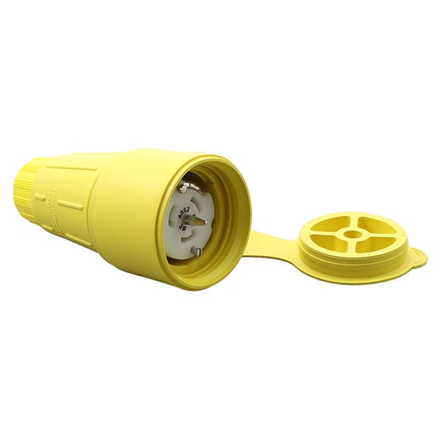 Molex 1301550160 Watertite 130155 NON-NEMA (3P4W), estilo California Receptáculo, enchufes hembra 50A 250VCA, 3 fase