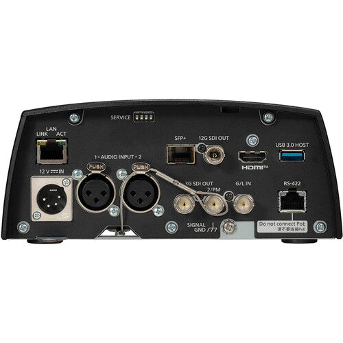 Cámara PTZ Panasonic AW-UE160 UHD 4K con zoom óptico de 20x (negra) MFR # AW-UE160KPJ