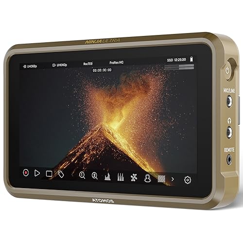 Atomos Monitor de grabación HDMI 4K Ninja Ultra de 5.2"