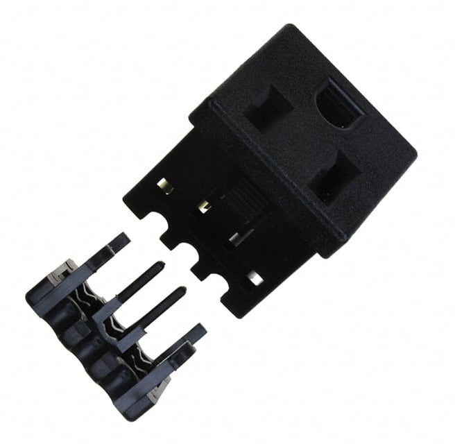 TE Connectivity AMP Connectors 208979-2 - NEMA 5-15R Receptáculo, enchufes hembra 15A 125VCA