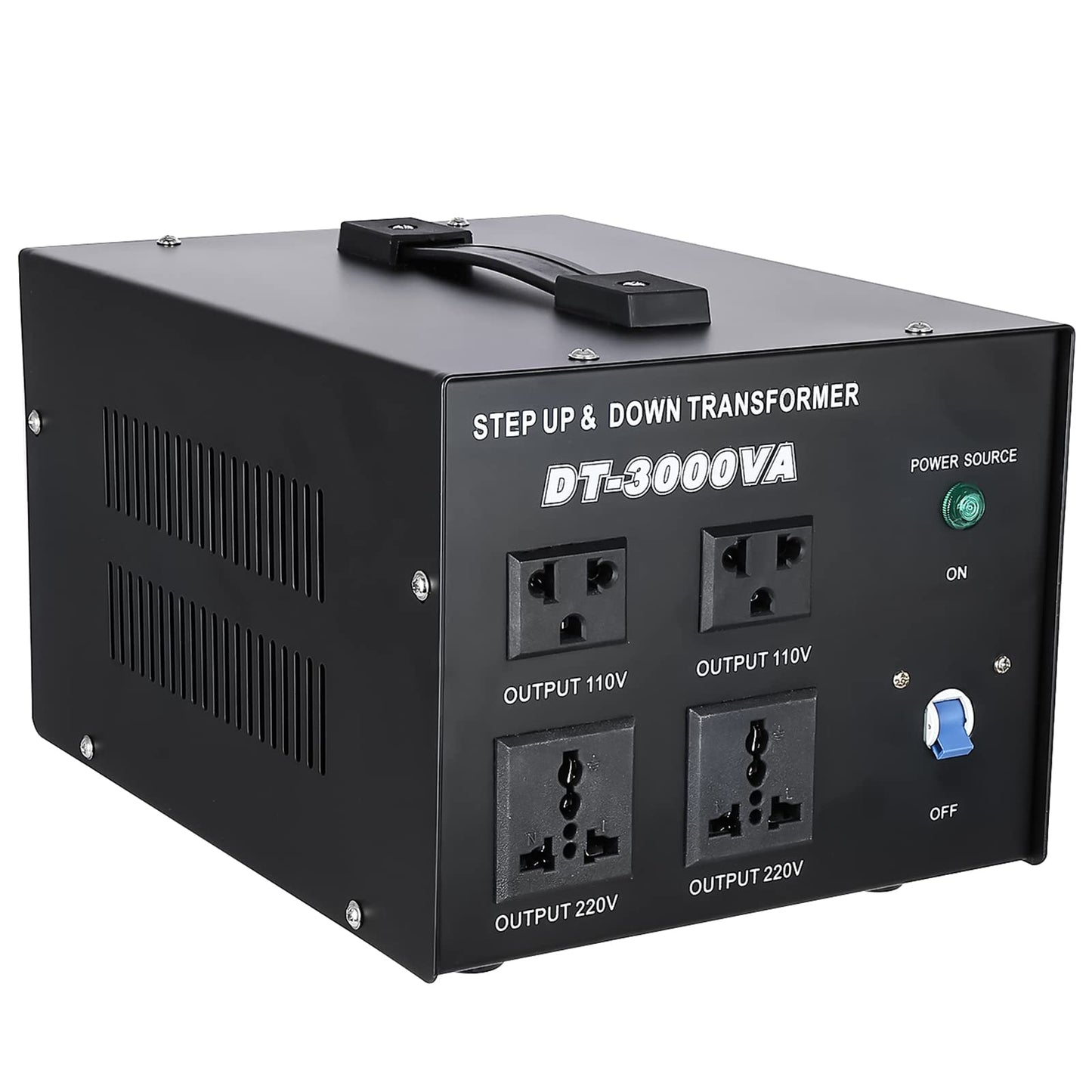 YaeCCC 3000VA Transformador de voltaje Convertidor de potencia 110V/220V Convertidor CA-CA 3000VA
