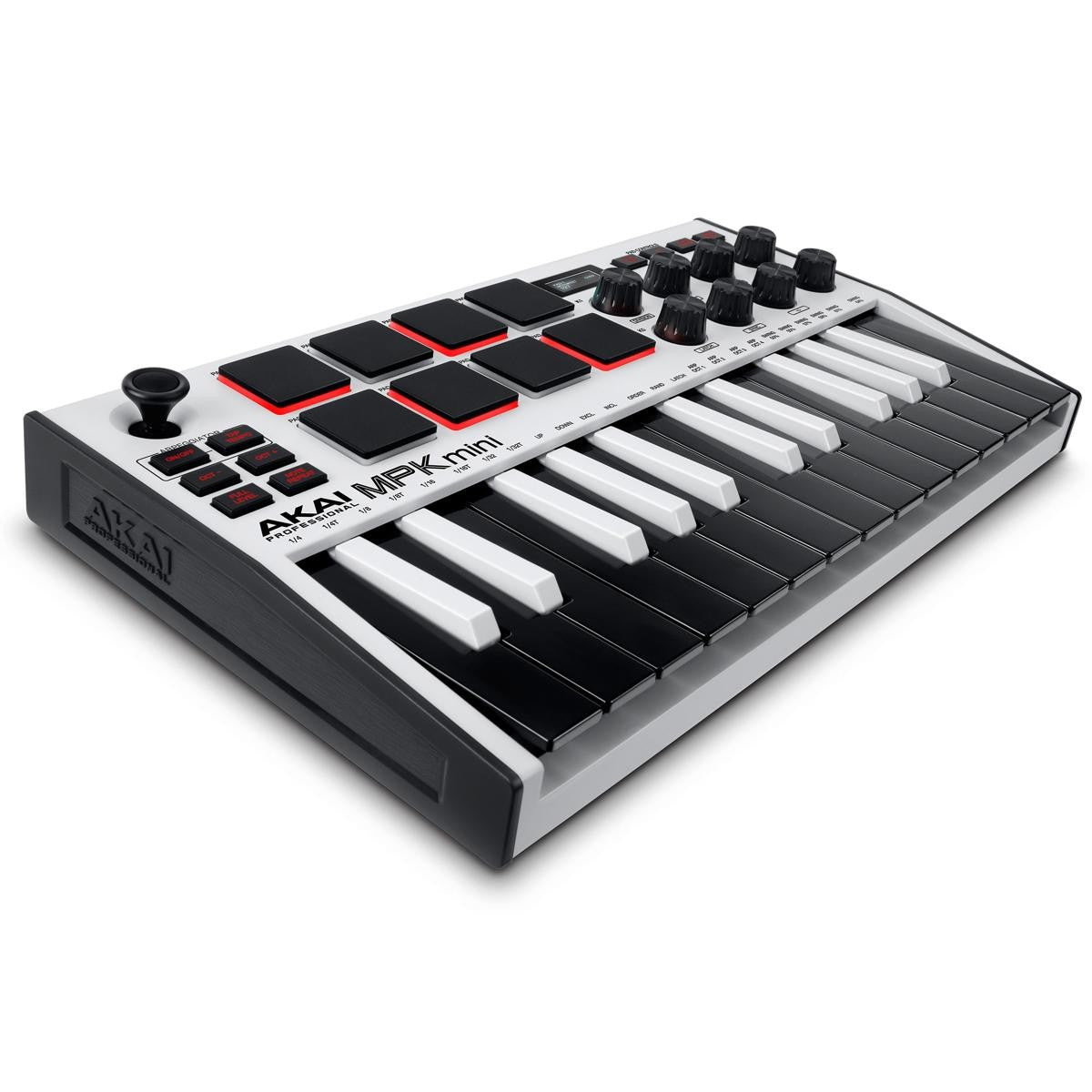 Akai MPK Mini MK3 Controlador MIDI de 25 teclas, blanco #MPKMINI3W