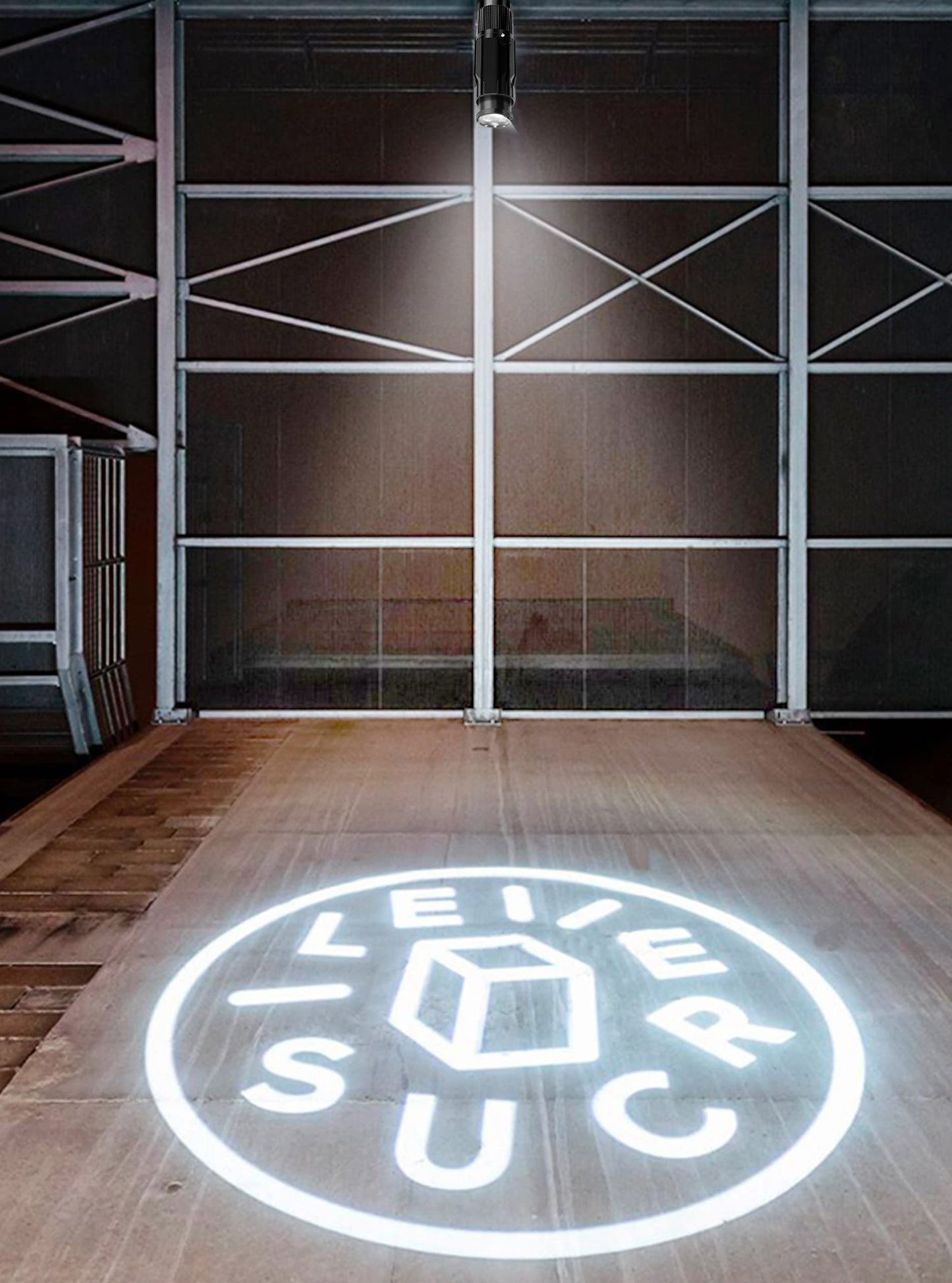 30W Proyector de Gobos con Logotipo para Negocios-Sistema de Refrigeración Dual-Proyector de Logo Luz LED de Imagen con Lente de Cristal Gratuito y Mando a Distancia - Uso en Interiores