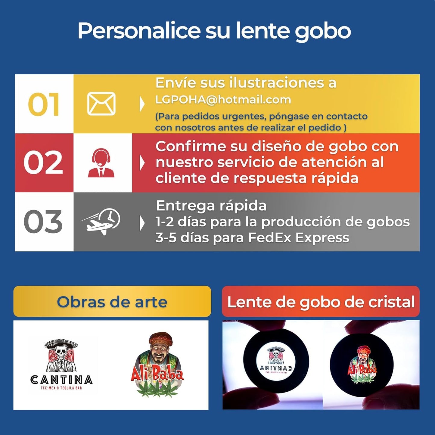 30W Proyector de Gobos con Logotipo para Negocios-Sistema de Refrigeración Dual-Proyector de Logo Luz LED de Imagen con Lente de Cristal Gratuito y Mando a Distancia - Uso en Interiores