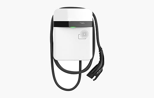 WattSnapp - Cargador EV de nivel 2 de 80 amperios habilitado para WiFi/Bluetooth, estación de carga EV, interior/exterior, cable de 25 pies - WALLBOX002