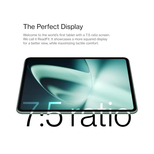 OnePlus Pad Pantalla LCD de 11.61 pulgadas, 8 GB de RAM, 128 GB de almacenamiento, MediaTek Dimensity 9000, Android 13.1, frecuencia de actualización de 144 HZ, Dolby Vision Atmos, Wi-Fi con tableta