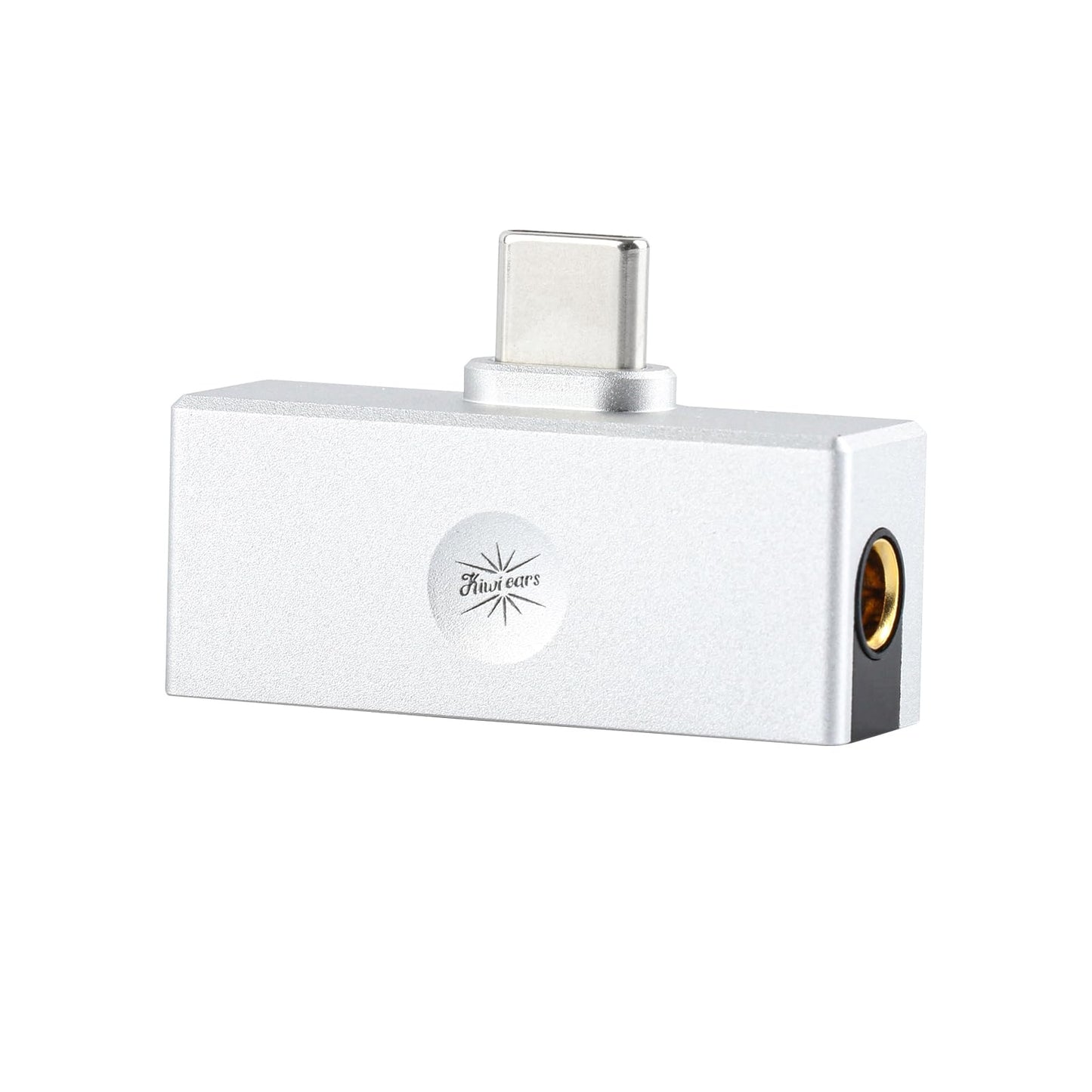 Linsoul Kiwi Ears Allegro Mini portátil IEM DAC, amplificador de monitor en el oído, USB C a salida de 3.5/4.4 mm, con chip personalizado, alta resolución de 32 bits/384 kHz, amplificador de