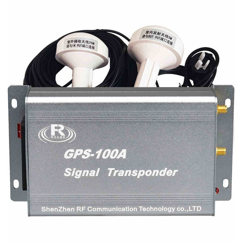 Repetidor de señal GPS GPS-100A Transpondedor de señal con antena TX en forma de hongo