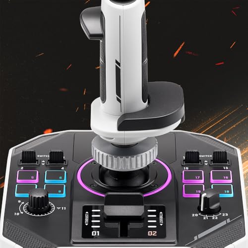 Thrustmaster Sol-R 1 Flightstick スペースコンバットシム/フライトシミュレーター用ジョイスティック PC(Windows 10/11) 対応 - Sol-R Edition 2960920
