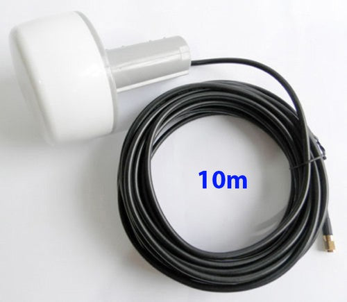 Antena GPS de 54 dB, amplificador, receptor y repetidor BA-50, kit completo con cable de 10 m y 10 m.