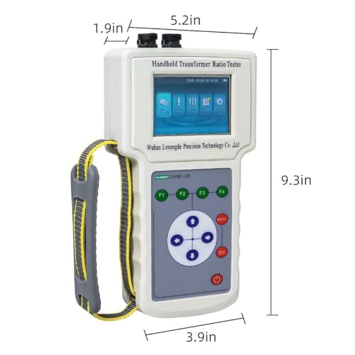 El transformador de alto voltaje del PDA de la exhibición del LCD gira el equipo de prueba del HV TTR del probador de la relación
