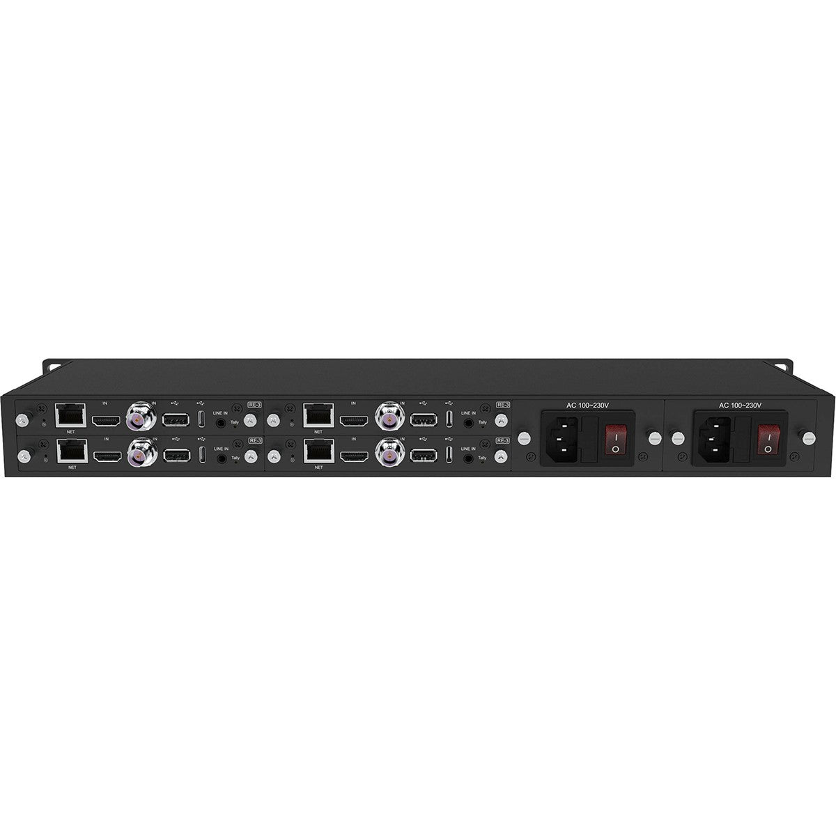 Kiloview RE-3 2-Ch 4K UHD H.265/H.264 HDMI/3G-SDI/NDI|HX Rackmount Encoding Card