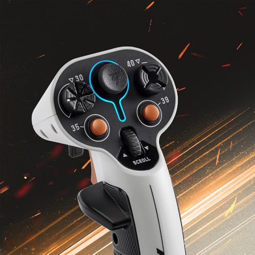 Thrustmaster Sol-R 1 Flightstick スペースコンバットシム/フライトシミュレーター用ジョイスティック PC(Windows 10/11) 対応 - Sol-R Edition 2960920