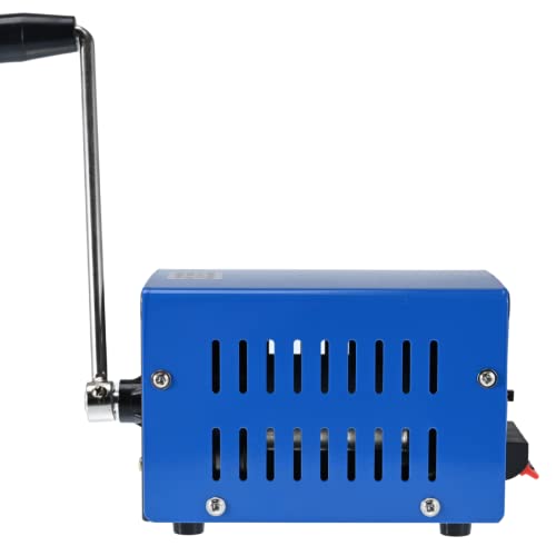Fuente de alimentación manual del generador portátil de 20 W para acampar fuera de la red de emergencia de reserva de manivela cargador USB