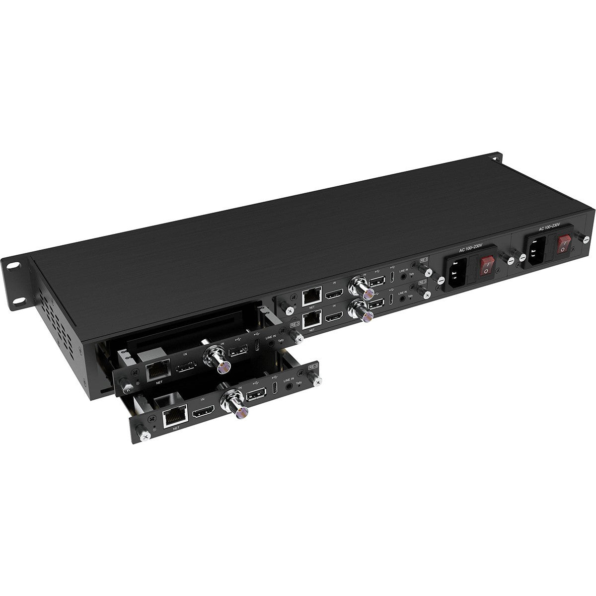 Kiloview RE-3 2-Ch 4K UHD H.265/H.264 HDMI/3G-SDI/NDI|HX Rackmount Encoding Card