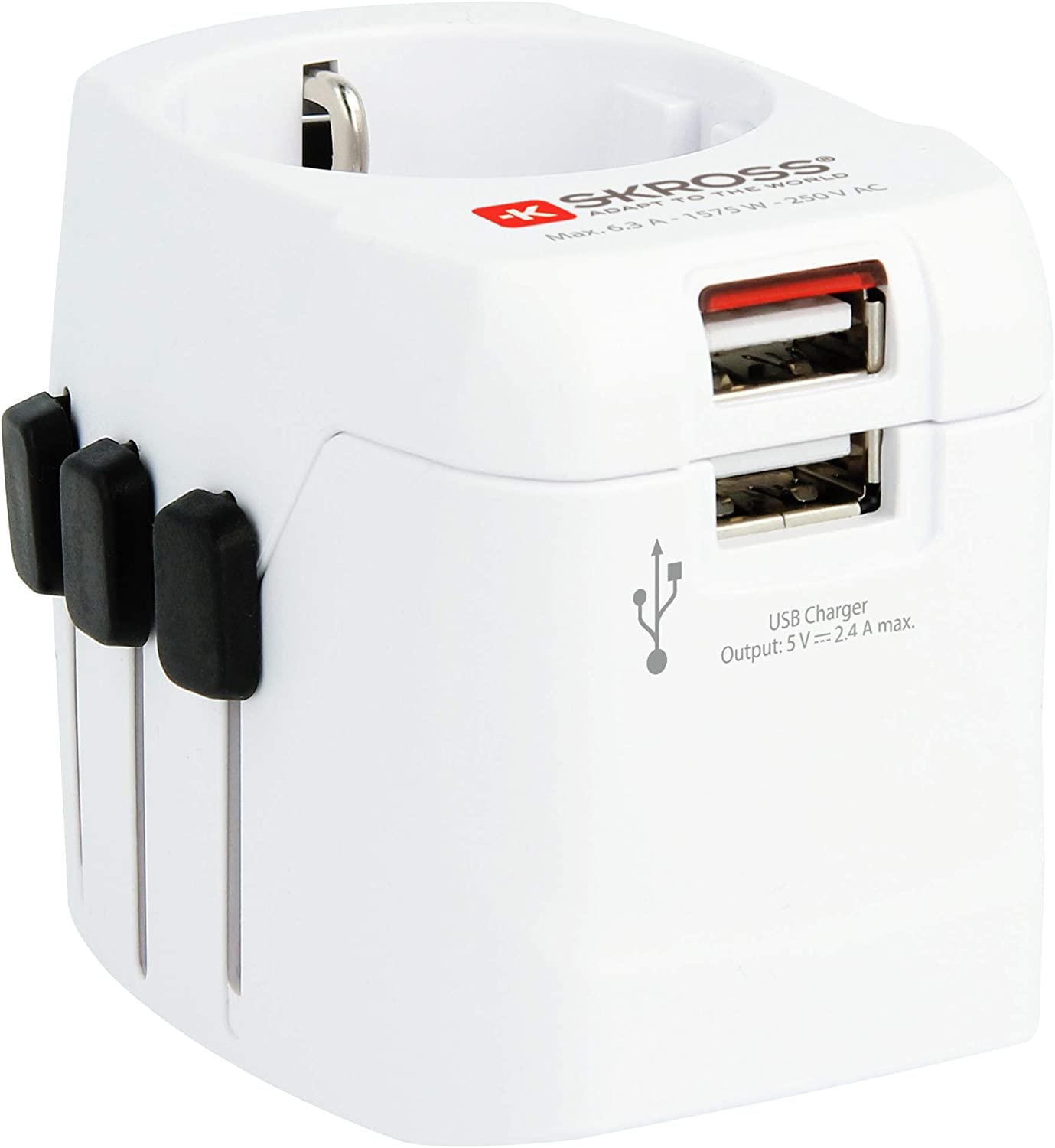 SKROSS Adaptateur Voyage Secteur Pro Ligh USB