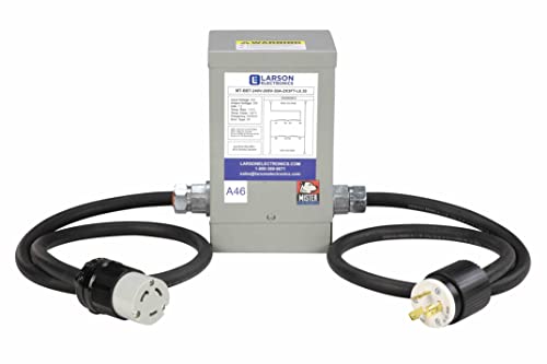 Transformador reductor precableado de 1 fase Buck/Boost - 240V primario - 208V secundario - 30 amperios - 50/60Hz #235599