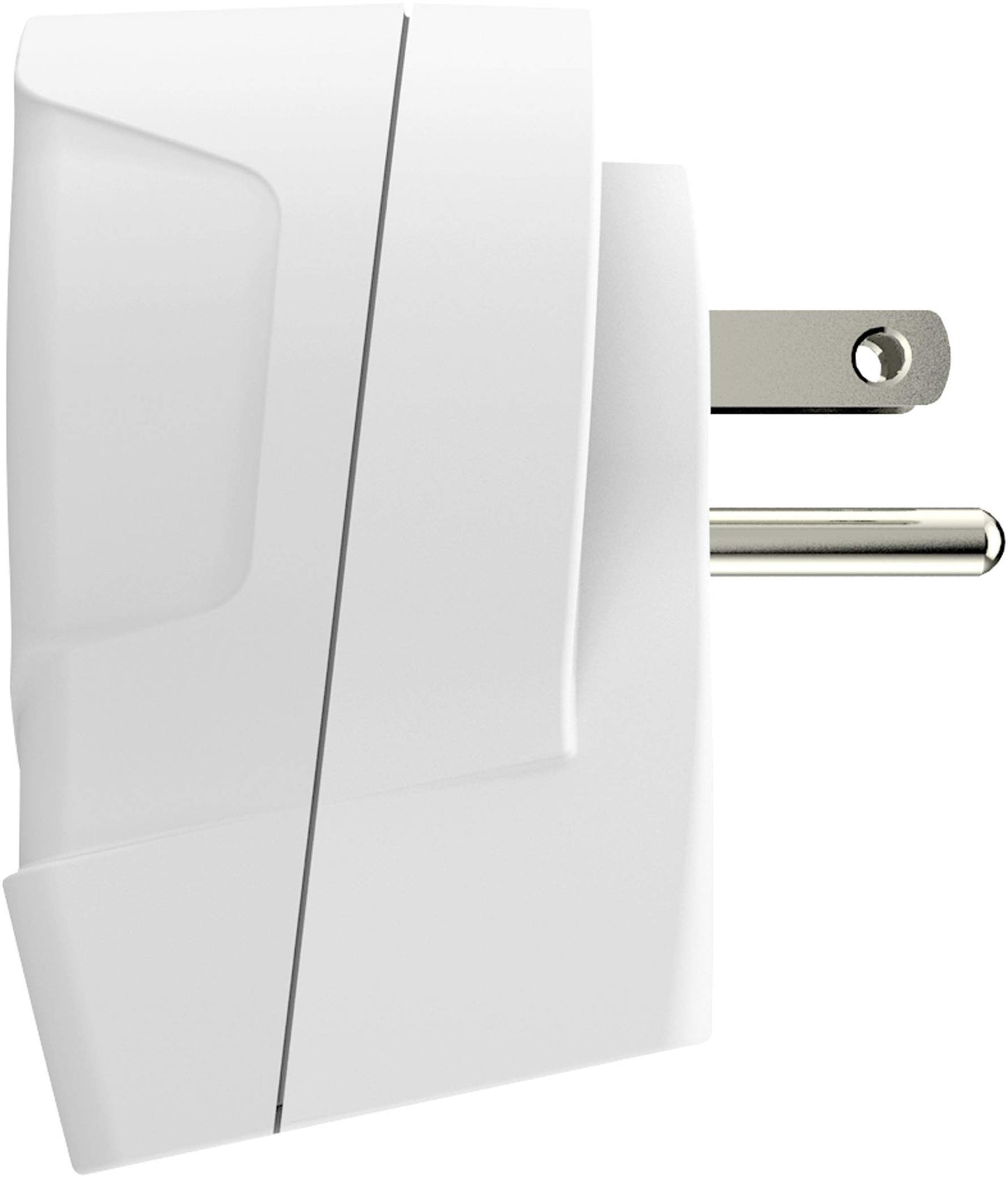 SKROSS - 1.500281 Europa a EE. UU. - Adaptador de Viaje Europa a EE. UU., 2 USB 5V/2.4A - Voltaje y alimentación 100V - 1500 W/250 V - 3750 W - Protección contra Golpes eléctricos