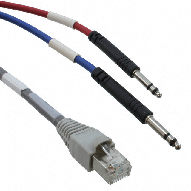 Pomona Electronics 6320-96 - Enchufe bantam (2) a RJ45, 8p8c 8.00' (2.44m)