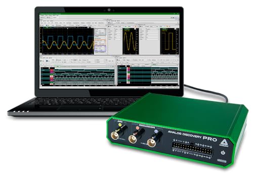 Digilent Analog Discovery Pro ADP2230: osciloscopio USB de señal mixta, generador de formas de onda, analizador lógico y fuente de alimentación variable
