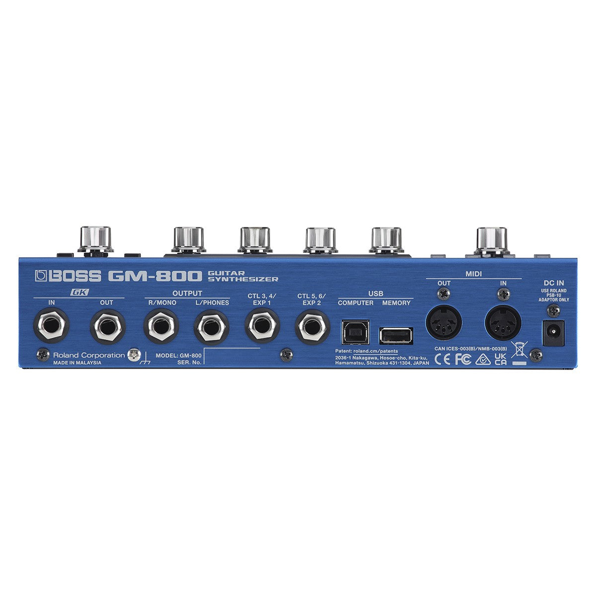 Sintetizador de guitarra Boss GM-800