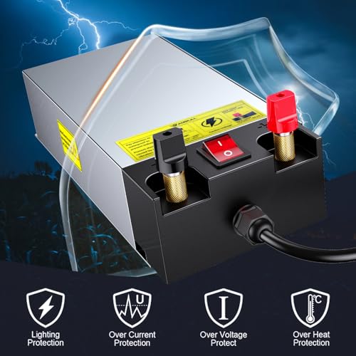 Anbull 800W SMPS 110V AC a 12V DC Convertidor Adaptador de fuente de alimentación,110V a 12V Convertidor 800W Transformador