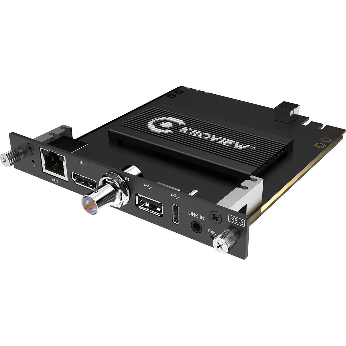 Kiloview RE-3 2-Ch 4K UHD H.265/H.264 HDMI/3G-SDI/NDI|HX Rackmount Encoding Card