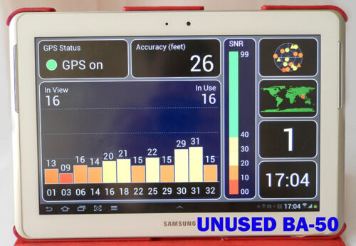 Antena GPS de 54 dB, amplificador, receptor y repetidor BA-50, kit completo con cable de 10 m y 10 m.