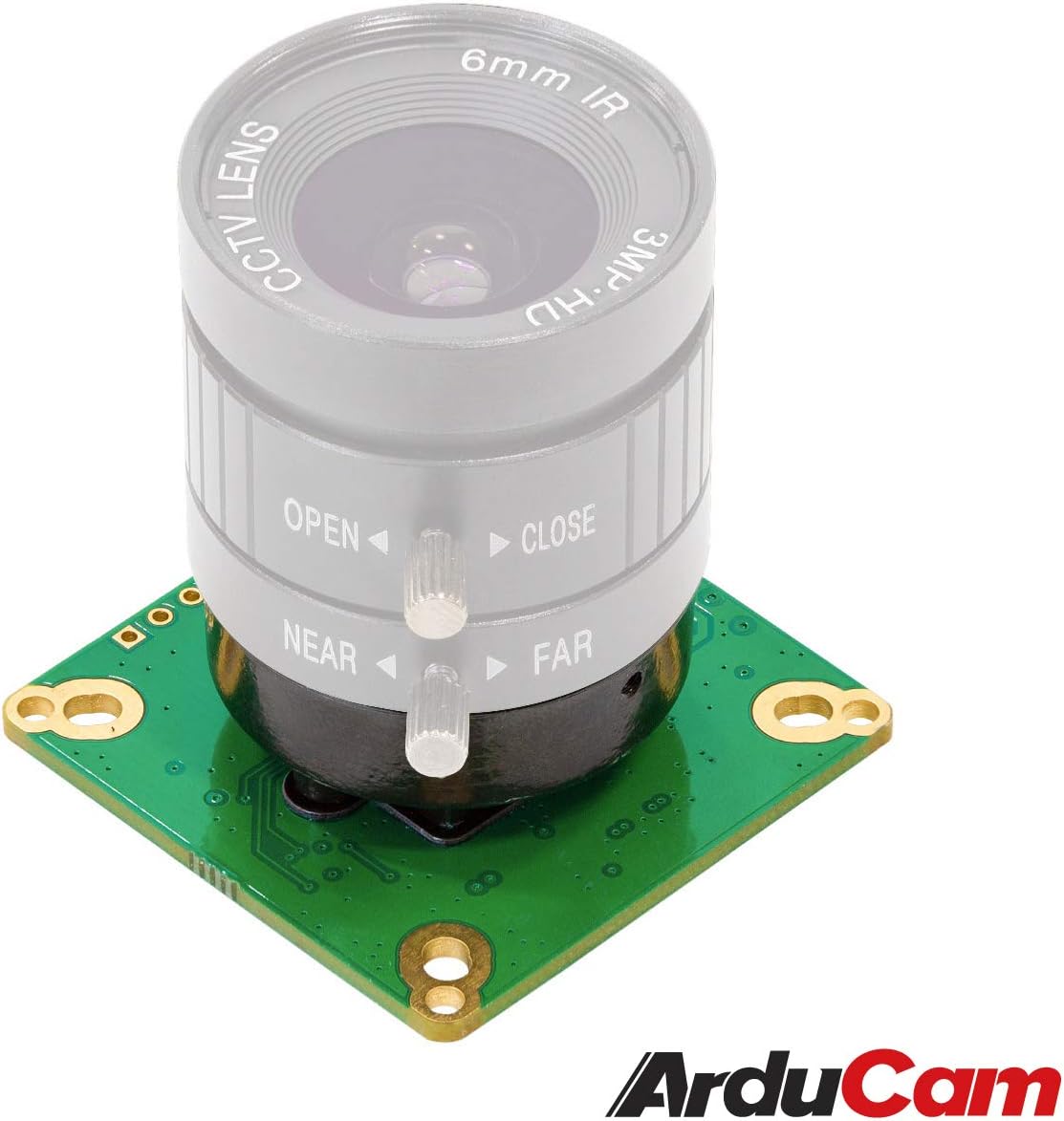 Arducam IMX477 HQ - Placa de cámara Jetson, 12.3MP Compatible con Nvidia Jetson Nano/Xavier NX, Raspberry Pi CM 3/3+ y CM 4
