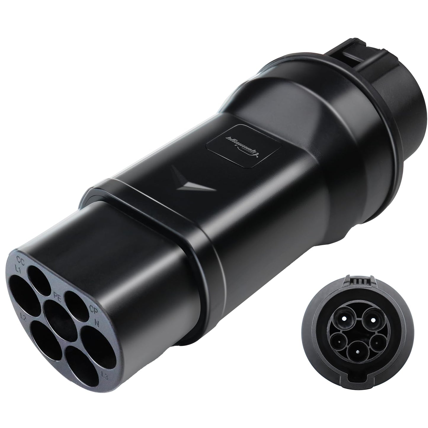 Conector de cargador EV tipo 1 a GBT, apto para BYD, adaptador de carga de vehículo eléctrico SAE j1772 a GB/T EV adaptador de carga (J1772 a GBT Modelo 1)