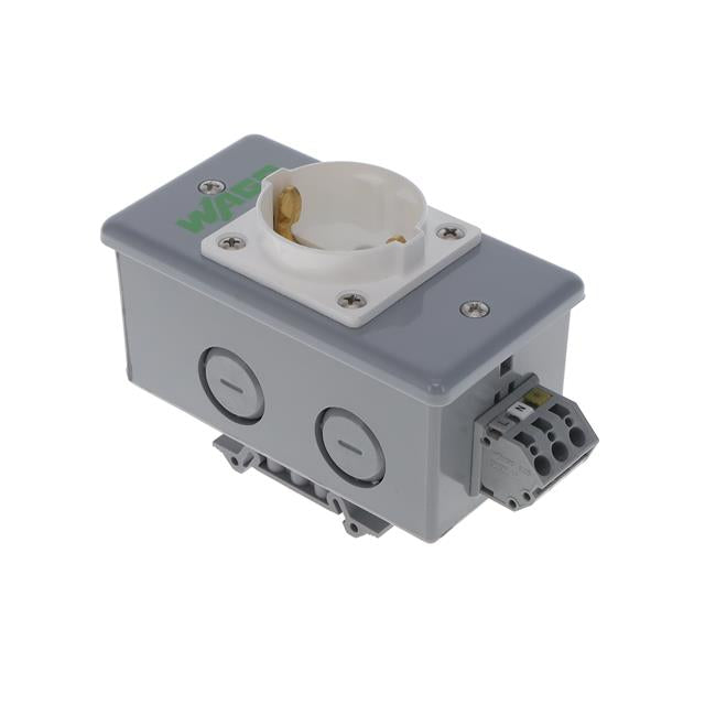 WAGO Corporation 8002-025/K050-0613/000-5300 8002 CEE 7/4 (Schuko) Receptáculo, enchufes hembra 15A 250VCA