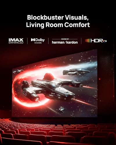 XGIMI HORIZON 20 Proyector Doméstico 4K RGB Láser Triple, 3200 Lúmenes ISO, Google TV con Netflix con Licencia, Zoom Óptico y Desplazamiento de Lente, IMAX Enhanced, Dolby Vision, Pantalla de 300