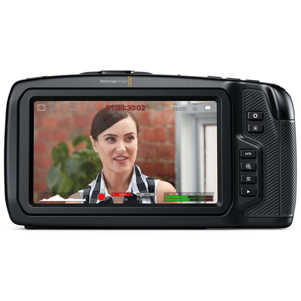Cámara de cine de bolsillo Blackmagic Design 4K #CINECAMPOCHDM FT4K