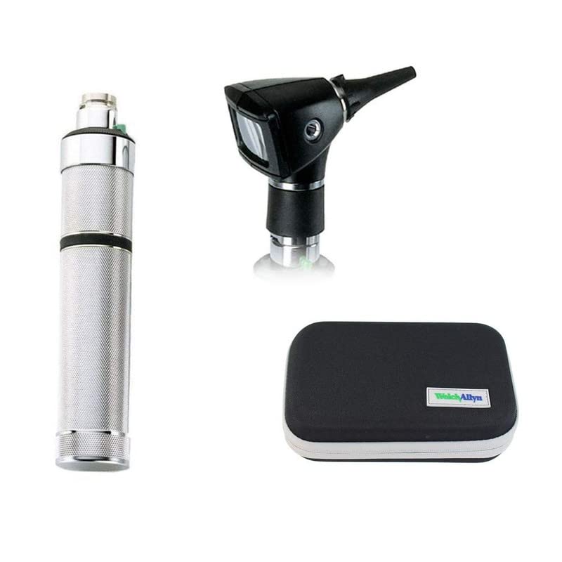 Welch Allyn Otoscopio profesional Hpx de 3.5V (no recargable con estuche rígido)