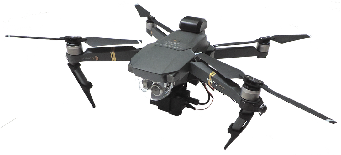 DJI Mavic 2 Enterprise Dual NDVI mapping drone con AgroCam Geo NDVI camara y GPS receiver