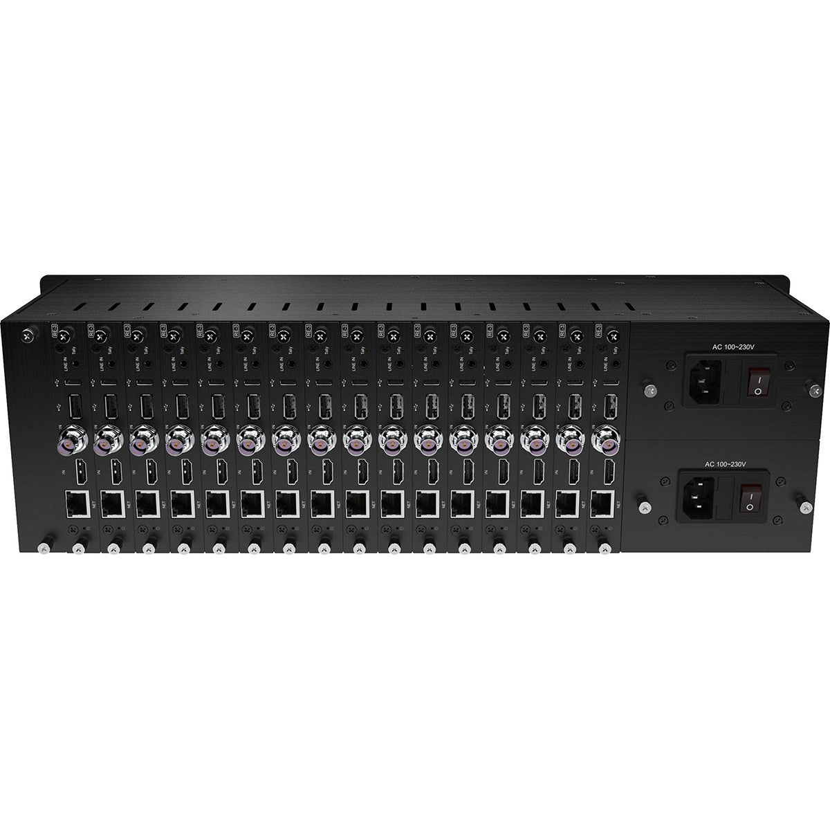 Kiloview RE-3 2-Ch 4K UHD H.265/H.264 HDMI/3G-SDI/NDI|HX Rackmount Encoding Card