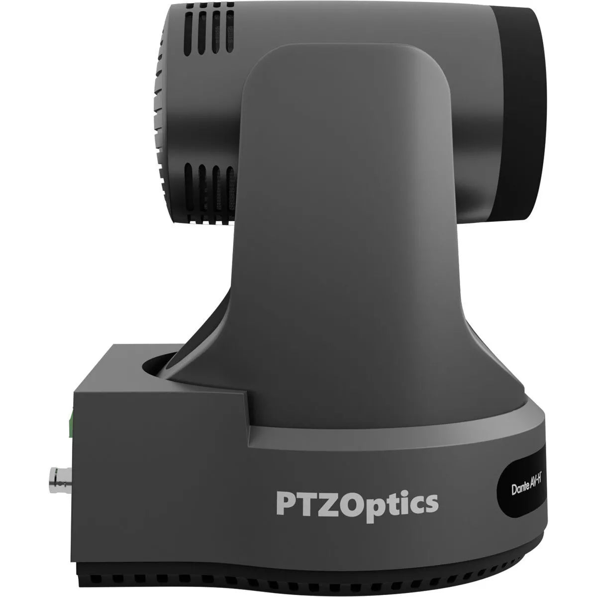 Cámara PTZ para interiores con luz indicadora PTZOptics Link 4K SDI/HDMI/USB/IP Dante AV-H -
PT20X-LINK-4K-GY
