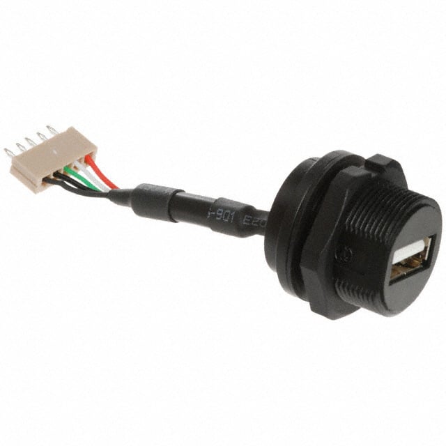 Assmann WSW Components A-USB-APFS - Receptáculo USB A hembra a cabecera rectangular de 5 pos. 0.16' (50.0mm)