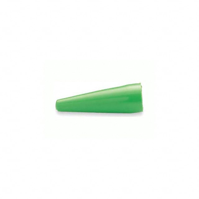 Mueller Electric Co BU-49-5 BU Clip de prueba, conductor, sonda Aislante, verde